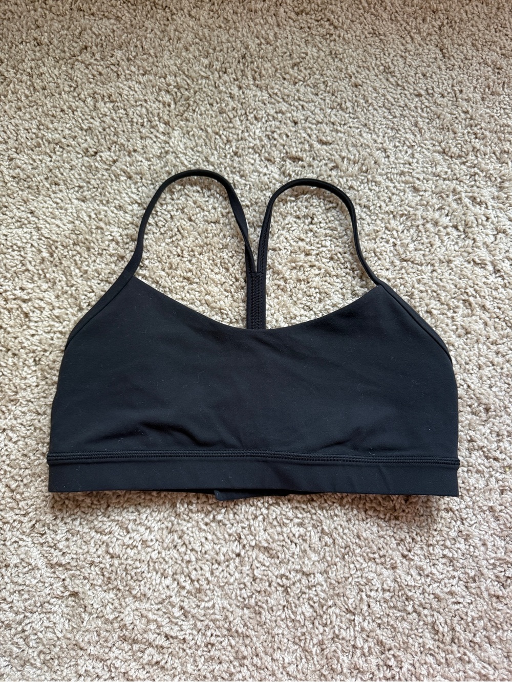 lululemon athletica flow y bra sz 10